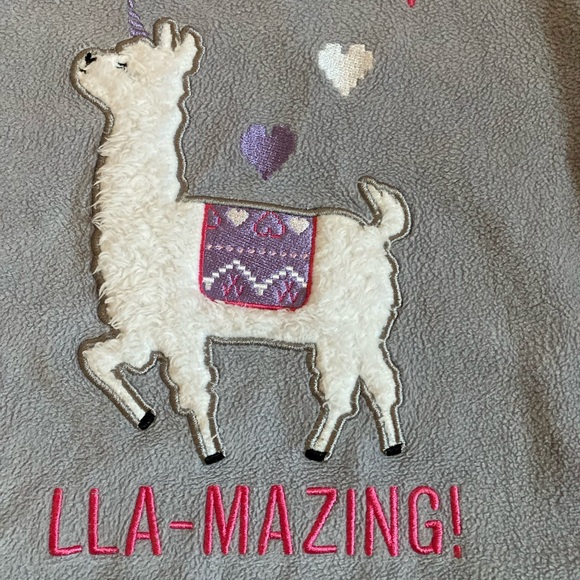 Fleece llama pajamas - Picture 2 of 4